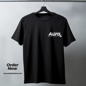 Black Polyester T-Shirt