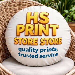 Customized Circle Cushion